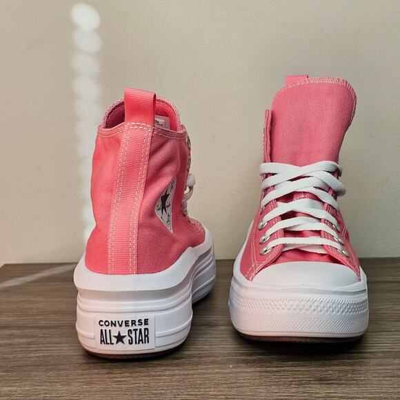 Converse Women's CTAS Move Hi Tops Size 7 Sneaky Pink NWT - Picture 7 of 10
